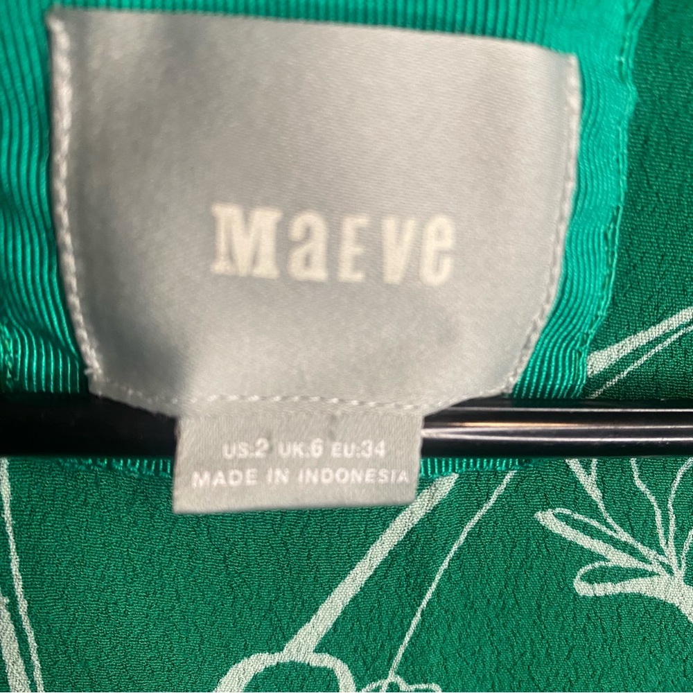 Spring/Summer Green Maeve Floral print shift dress - Picture 3 of 5